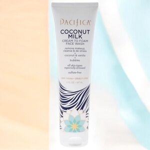 Pacifica Coconut Milk Cream to Foam Face Wash